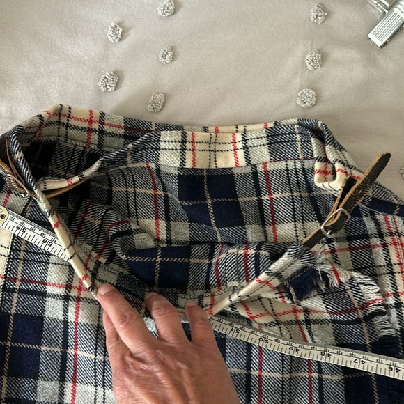 Laird-Portch of Scotland Wool Plaid Pleated Kilt Skirt M - Picture 11 of 12